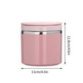 thumbnail image 3 of Agiferg Hot Container With Handle, 630ml Stainless Steel Food Heating Container, Food Container, Keep Warm Container, Breakfast Cup, Soup Bowl, 3 of 5