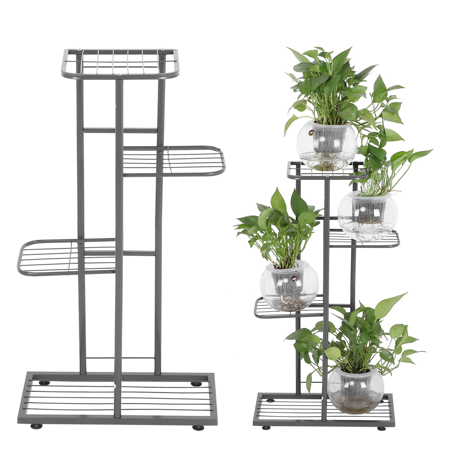 Home Garden Metal Plant Stand Display Shelf Decor Flower Pot Storage Rack Holde 