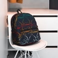 thumbnail image 6 of Goofa Cartoon Sharks Print Casual Backpack for Women Men,Waterproof High School Bookbag,Lightweight Travel Daypack,Classic College Backpack,Laptob Backpack, 6 of 6