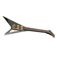 thumbnail image 3 of Mini Guitar Model, Wooden Miniature Guitar Black  For Home, 3 of 8