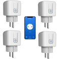 thumbnail image 1 of Smart WiFi Plug: 16A WiFi Smart Plug with Timer and Countdown Function, Energy Monitor Smart Socket Switch Works with Alexa, 1 of 4