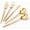 Gold, variant on 90Pcs Silver Plastic Silverware, Silver Plastic Utensils, Plastic Cutlery Include 30 Knives, 30 Forks and 30 Spoons, Silverware Heavy Duty For Party