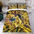 thumbnail image 4 of Santos de Oro Conjunto de sábanas temático, trío de piezas, cómodo y amigable con la piel, diseño único, regalo de decoración para el hogar para familiares, amigos y fans,173cm *218cm, 4 of 6