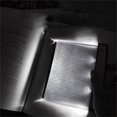 thumbnail image 6 of Flat Book Light Page Book Light for Reading in Bed at Night Clear LED Book Full Page Light Illuminator Panel Plate Lamp Board Wireless (Powered by 3 AAA batteries (NOT Included) ), 6 of 7