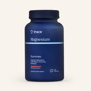 Trace Minerals Magnesium Gummies - Supports a Calm Mindset - Magnesium Chewables for Kids & Adults - Bone, Digestion, Heart Health & Immune Support - Watermelon Flavor - 120 Count (120 Servings)