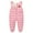 C9-Pink, variant on Toddler Kids Snow Ski Bib Overalls Jumpsuit Winter Trousers Warm Pants for Boys Girls,Sizes 3-6 Months