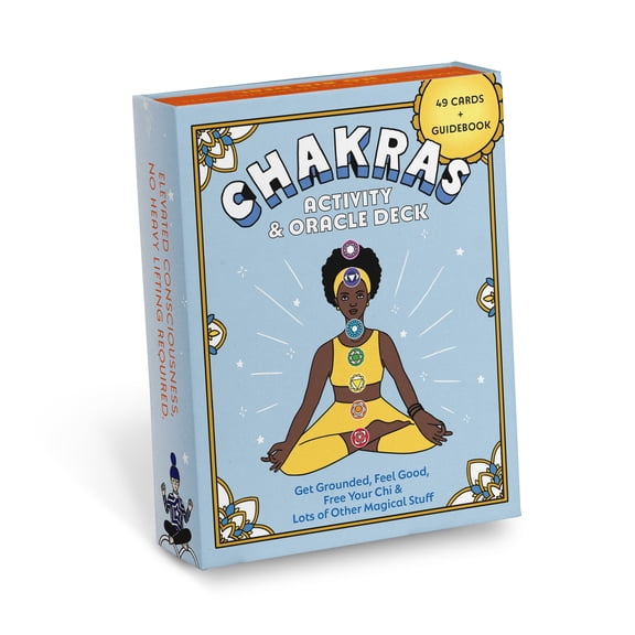 Chakras Activity and Oracle Deck: 50 Oracle Cards With Guidebook To Get Grounded, Feel Good, Free Your Chi and Lots of Other Magical Stuff
