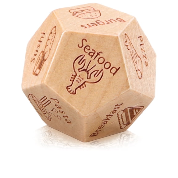 Fathers Day  Food Dice Gifts for Him Her Women Couple Gift for Boyfriend Girlfriend