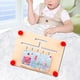 thumbnail image 3 of Juego de rompecabezas de combinación de colores y formas para el desarrollo del aprendizaje con 10 tarjetas de madera A B C, 3 of 9