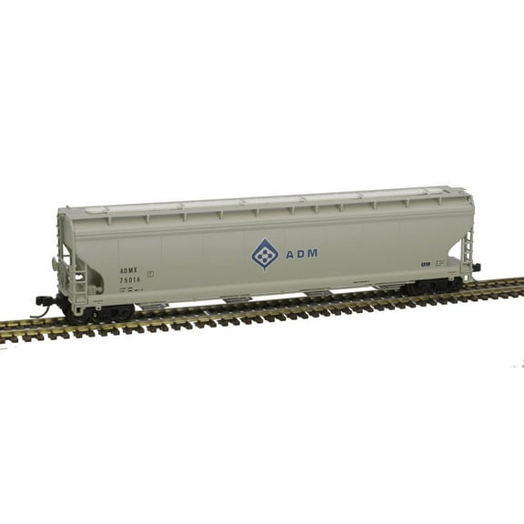 Atlas N Scale ACF 5701 Centerflow Grain Hopper ADM (Molecule Logo) #75027