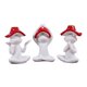 thumbnail image 3 of Conjunto de 3 estatuas de ranas para meditación y , esculturas de animales, figuras centrales, decoración para sala de estar, jardín y oficina., 3 of 8