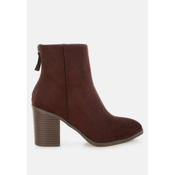 Eigur High Block Heel Boots