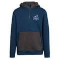 thumbnail image 2 of Men's Levelwear Navy Chicago White Sox Chicane Core Logo Quarter-Zip Pullover Hoodie, 2 of 3