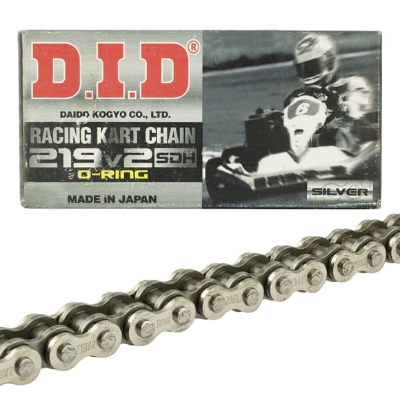 Cadena para motocicleta D.I.D. 219V2/SDH/S&Bx114L plateado