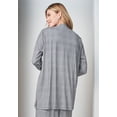 thumbnail image 2 of Jessica London Women's Plus Size Stretch Knit Open Front Knit Topper, 2 of 6
