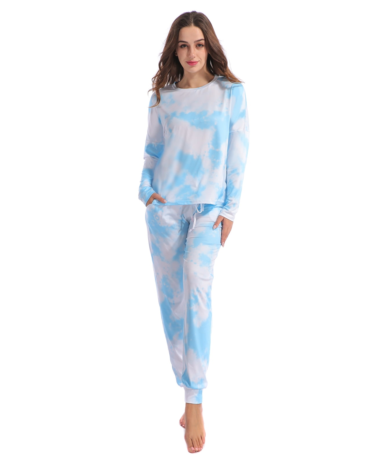 fleece ladies pyjamas set
