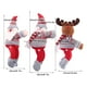 thumbnail image 4 of Naiovety Cortina de Navidad Hebilla Tieback Muñeco de nieve Elk Tiebacks Gancho Holdback Sujetador Abrazadera Decoración de ventanas Kits de decoración para fiestas Muñeco de nieve, 4 of 6