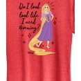 thumbnail image 3 of Disney Princess - Rapunzel Rescuing  - Women's Short Sleeve Graphic T-Shirt, 3 of 5