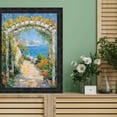 thumbnail image 7 of Industrial Iron Black Rail Picture Frame 30x30 frame, 7 of 7