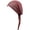 Dark Coffee, variant on Women Ladies Elastic Crystal Turban Hats Solid Long Tail Hair Head Wrap Cap