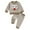 style-08 Coffee, variant on Kogui Toddler Boys Clothes 2Pcs Baby Boy Long Sleeve Shirt Pants Set Outfit Fall Clothes Size 0 3 Months (Khaki,0-3 Months)