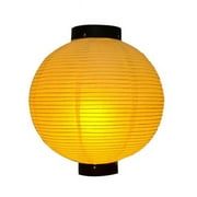 Panda Superstore 12 in. Japanese Style Home Decor & Restaurant Paper Hanging Lantern, Beige