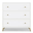 Delta Children Essex 3 Drawer Dresser with Interlocking Drawers