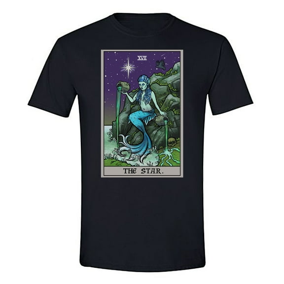 The Ghoulish Garb The Star Tarot Card Shirt Terror Tarot Edition Small