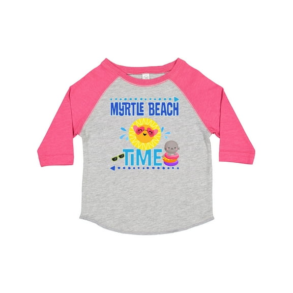 Inktastic Myrtle Beach Vacation Time Girls Toddler T-Shirt