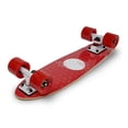 thumbnail image 2 of Patineta Tipo Penny Profesional Musa Madera Maple MUSA Rojo (Llantas rojas/Trucks blancos), 2 of 5