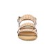 thumbnail image 5 of Sandalias Mujer De Piso Moda Casuales Color Maquillaje beige 25 Incógnita 031B1W, 5 of 7
