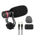 thumbnail image 4 of Nishore Microphone,Cables Windshield Furry Output Cables Windshield And Audio Output Mount 3.5mm And Condenser With Windshield Furry Windshield Camera. Cable Windscreen Furry With Absorber Mount, 4 of 6