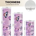 thumbnail image 4 of Purple Butterfly Pattern Kitchen Rugs Sets Of 3,Kitchen Runner Rugs Non Skid Washable,Decorative Kitchen Floor Mats for Kitchen,Sink,Laundry,17"x30"+ 17"x47" + 17"x59", 4 of 6