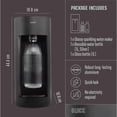 thumbnail image 5 of Mysoda Glassy Black Sparkling Water Maker 1L Glass Bottle Soda Carbonator Machine Kitchen Home Use, 5 of 8