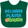 thumbnail image 3 of Inktastic Billiards Player in Training Boys or Girls Baby Bib, 3 of 4