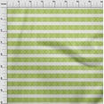 thumbnail image 3 of oneOone Cotton Jersey Light Green Fabric Ethnic Bandhani Craft Projects Decor Fabric Printed By The Yard 58 Inch Wide, 3 of 4