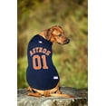 thumbnail image 4 of Pets First MLB Houston Astros Mesh Jersey for Dogs and Cats - Licensed Soft Poly-Cotton Sports Jersey - Extra Large, 4 of 4