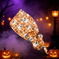 thumbnail image 2 of DORKASM Scrub Caps for Women Cute Halloween Working for Nurses Hats for Women Gold One Size, 2 of 6