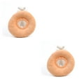 thumbnail image 2 of Methold Cono de cuello de gato, accesorios para cachorros, suministros para mascotas, Collar de recuperación ajustable para perros, conos de gatito patrón de baquetas S 2piezas Methold CBP381126, 2 of 6