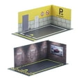thumbnail image 1 of 2x 1:24 modelo de coche de juguete CUTICAT estacionamiento, 1 of 7