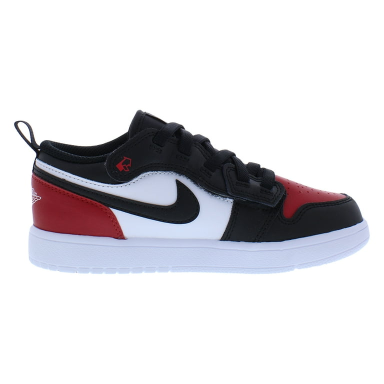 Little Kid's Jordan 1 Low Alt White/Black-Varsity Red-White