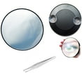 thumbnail image 5 of Magnifying Mirror 15x Suction Cup With Stainless Steel Tweezer Compact Makeup !, 5 of 5
