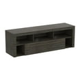 thumbnail image 1 of Safdie & Co. Meuble Tv 59L Gris Foncé 1 Tirroir 5 Étagères, 1 of 4
