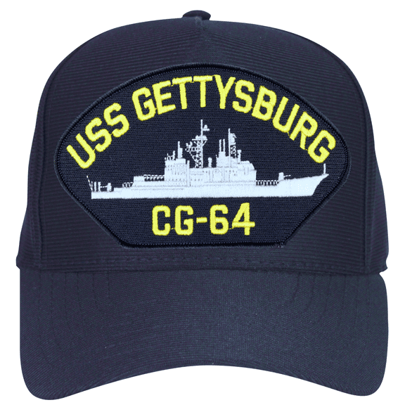 USS Gettysburg CG-64 Ship Cap