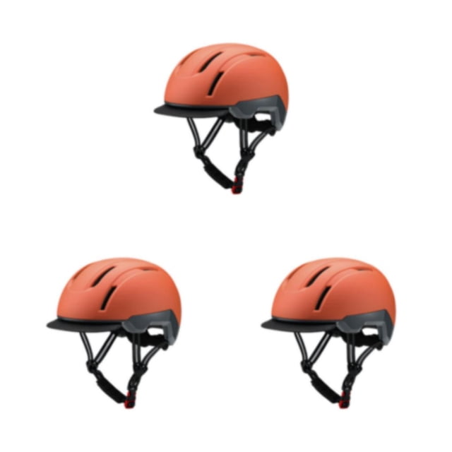 Justharion Reliable Sports Protection EPS Cycling For All Riders Easy To Wear Orange black M【55-58CM】 3Set