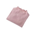 thumbnail image 1 of Qarigey Top básico para niña, suéter de punto de Color sólido para niños, ropa interior más cálida, ropa de punto y cómoda para niños Prendas para la parte del cuerpo Rosado 100cm Qarigey AP013409-09, 1 of 6