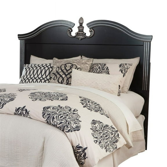 Ashley Navoni Queen Full Panel Headboard in Black