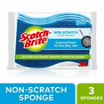thumbnail image 1 of Scotch-Brite® No-Scratch Scrub Sponge, Pack of 3, 1 of 5