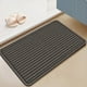 thumbnail image 5 of Alfombra de baño de diatomeas con rayas simples, absorbente de agua, de secado rápido, antideslizante, para la entrada del baño, resistente a la suciedad, fácil de limpiar, decoración del hogar., 5 of 6
