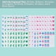 thumbnail image 5 of Juego de Fichas de Mahjong Jongyance Americano con 160 Fichas de Acrílico, 5 of 8